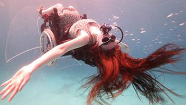 underwater wheelchair