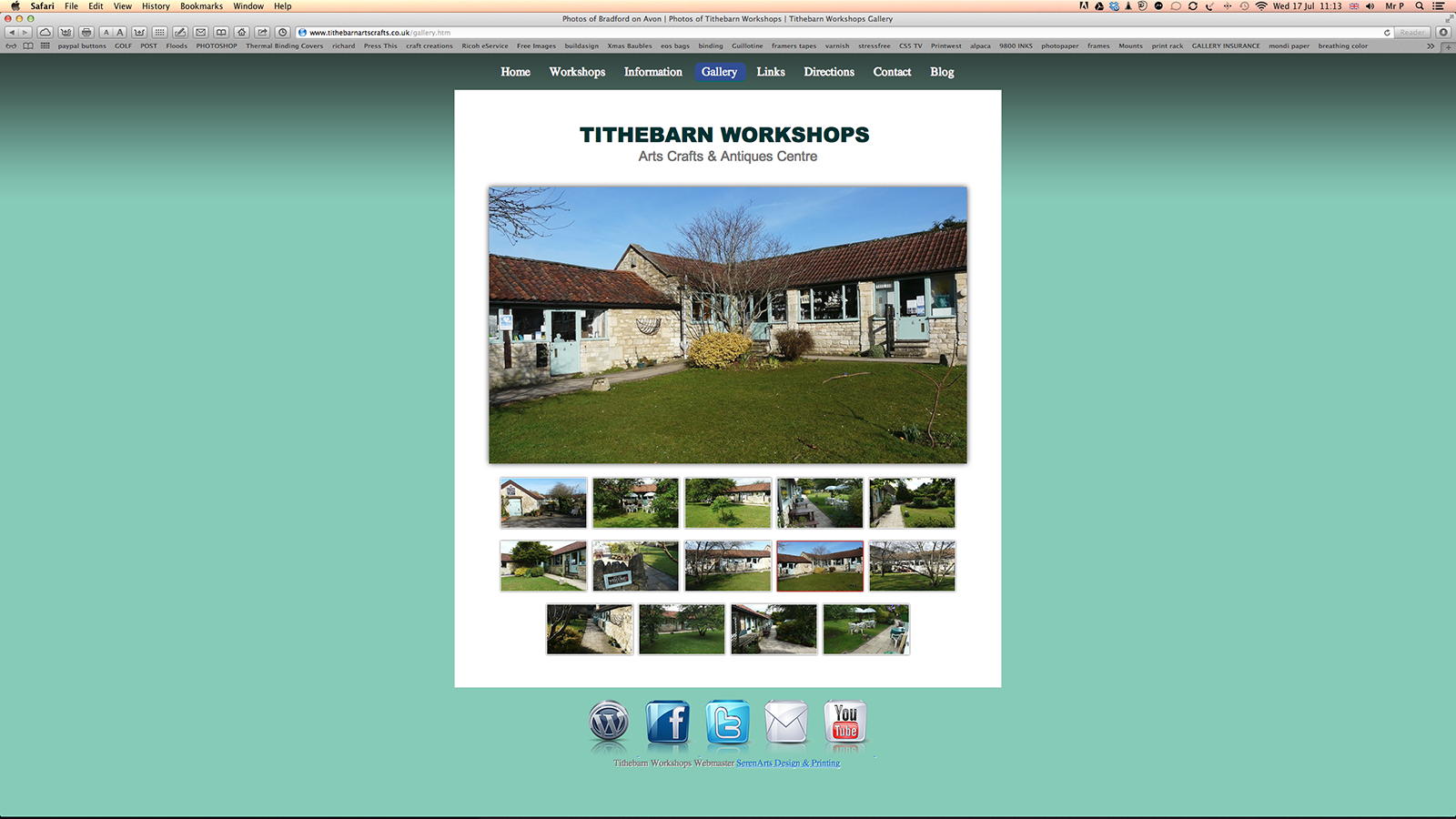 responsive website design by serenarts gallery