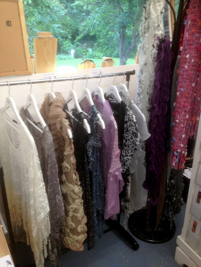 new stock - shawls and tops