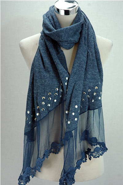 New stocks of winter scarves and diamante fingerless mittens at SerenArts Gallery