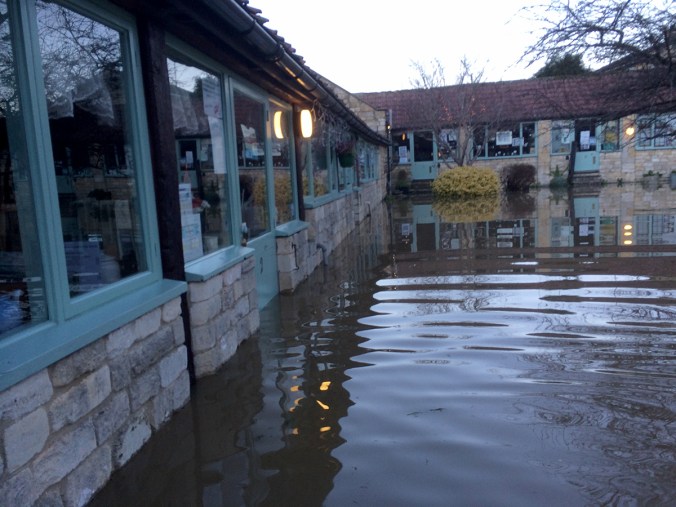 Christmas Floods at SerenArts Gallery, Tithebarn Workshops, Bradford on Avon
