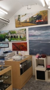 SerenArts Gallery re-opened after the floods and ready for business again.