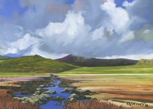 view towards dartmoor