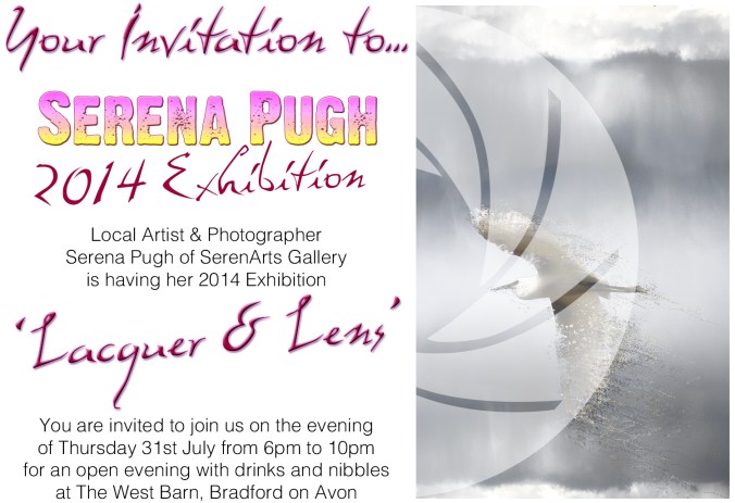 serena pugh 2014 exhibition invitation
