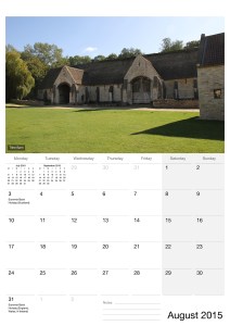 SerenArts Gallery 2015 Calendar of Bradford on Avon with photographs by Serena Pugh