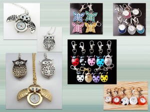 serenarts watch keyrings and necklaces