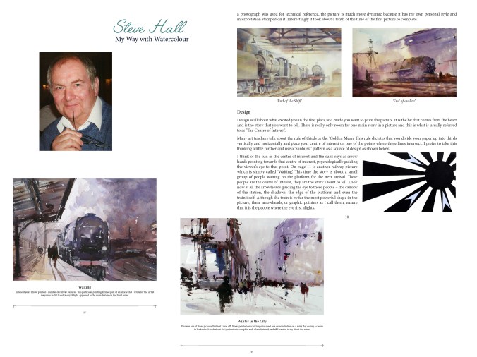 steve-hall-my-way-with-watercolour - book design by serenarts gallery