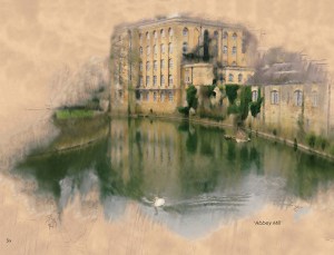 a serene view of bradford on avon by serena pugh