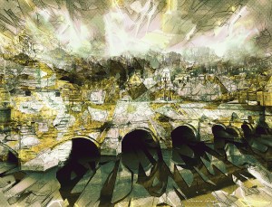 a serene view of bradford on avon by serena pugh