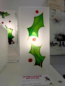 serenarts glass art lamp