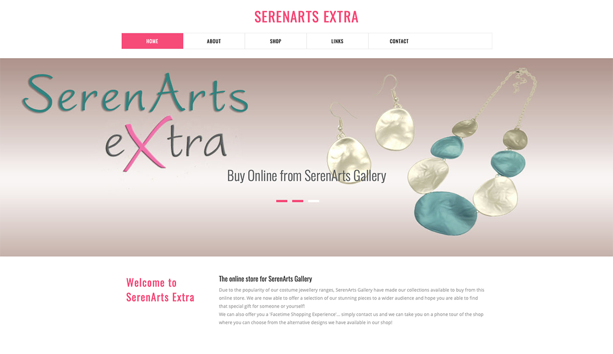 serenarts online jewellery shop