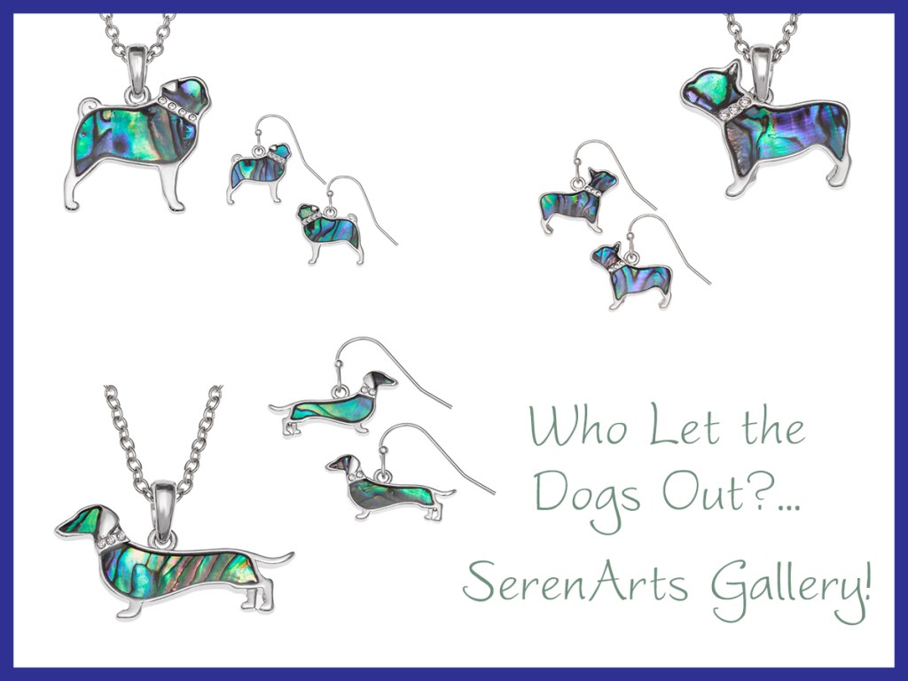 new paua shell jewellery at serenarts gallery