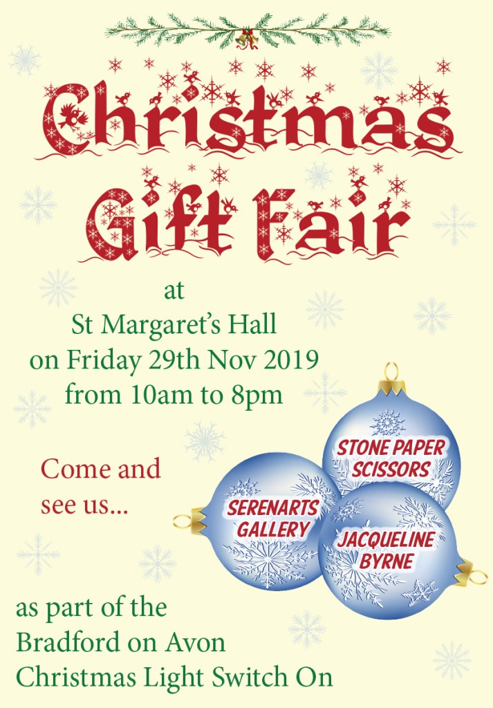 serenarts gallery at bradford on avon christmas fair