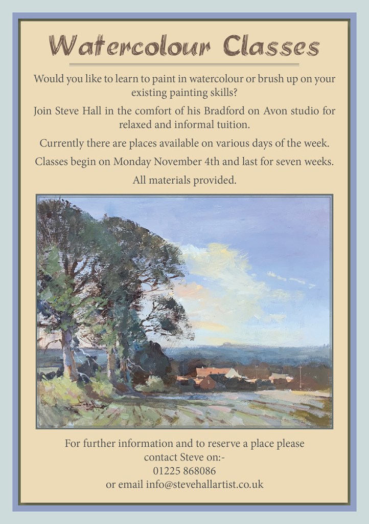 steve hall watercolour courses