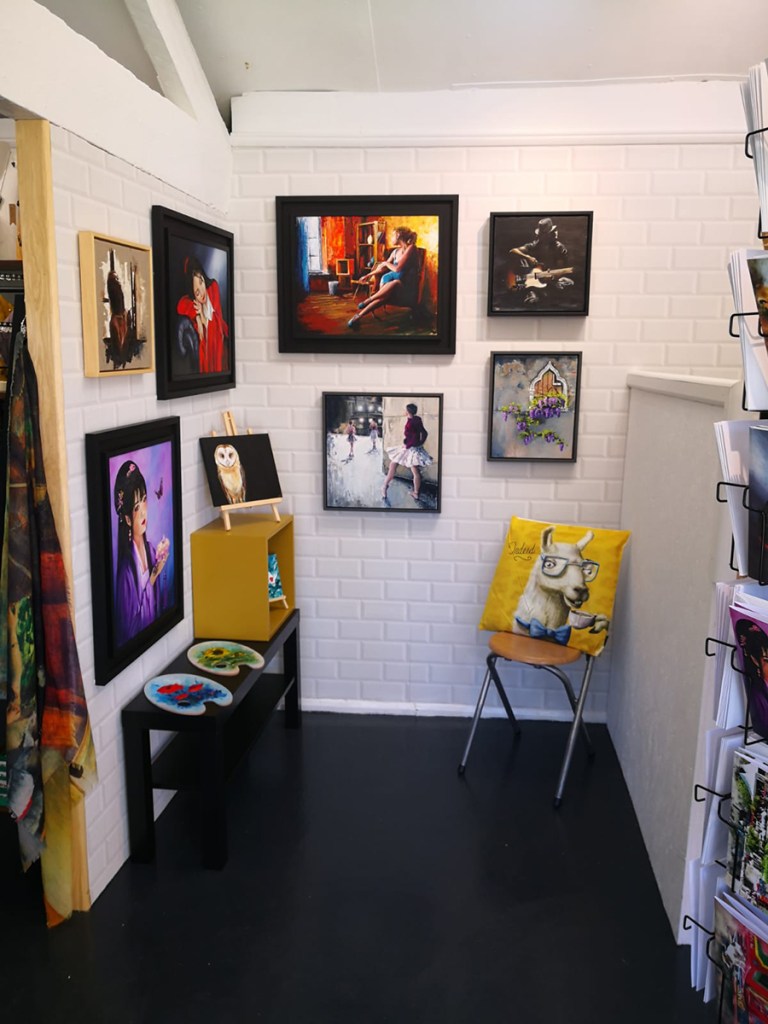 serenarts gallery at the tithebarn workshops