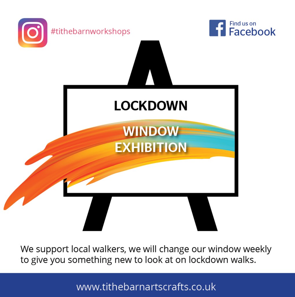 serenarts gallery lockdown window exhibition