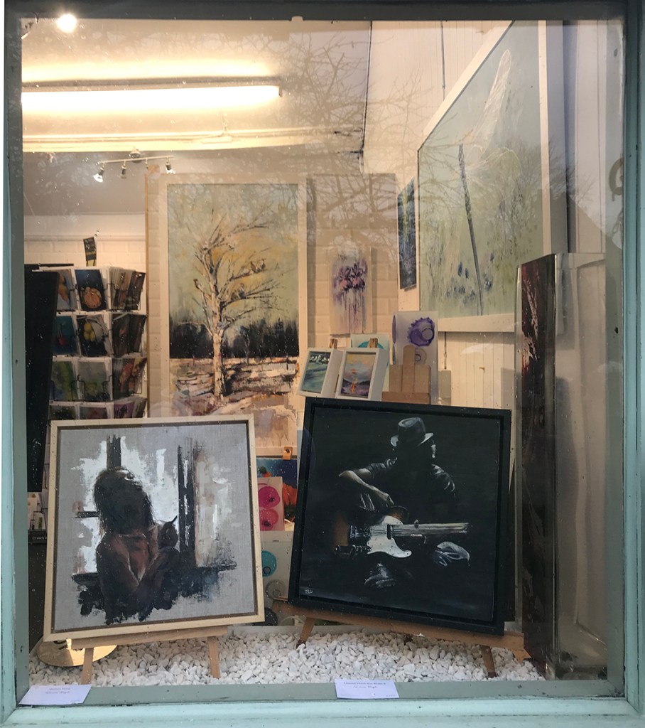 serenarts gallery lockdown window exhibition