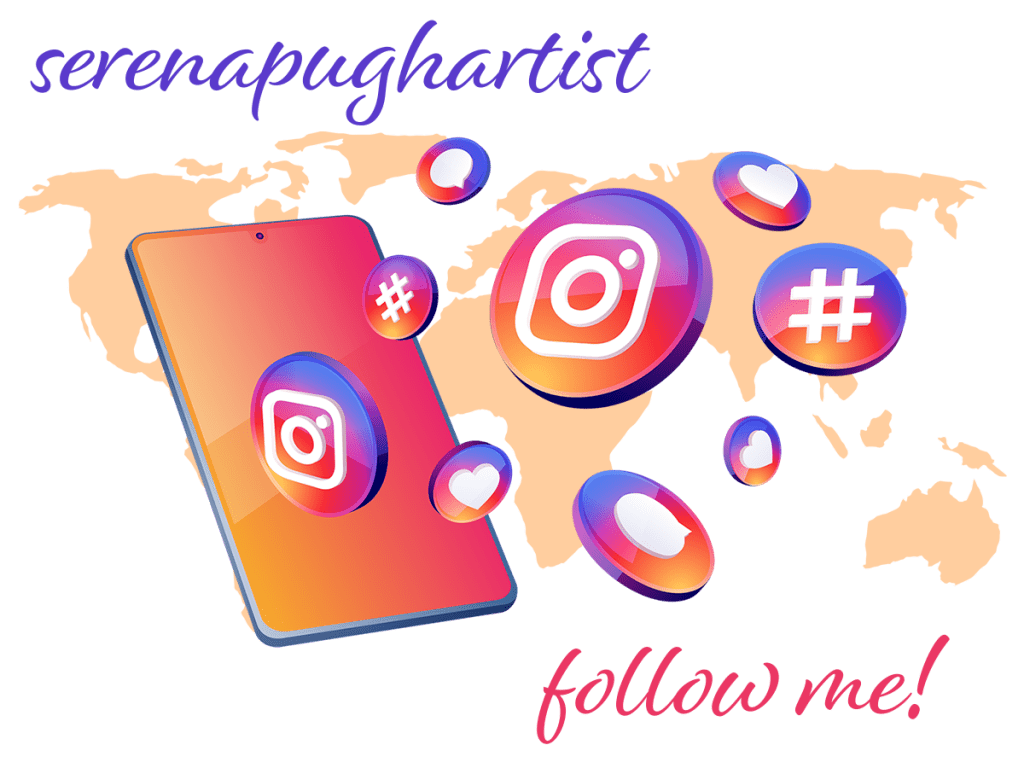 serenapughartist on instagram