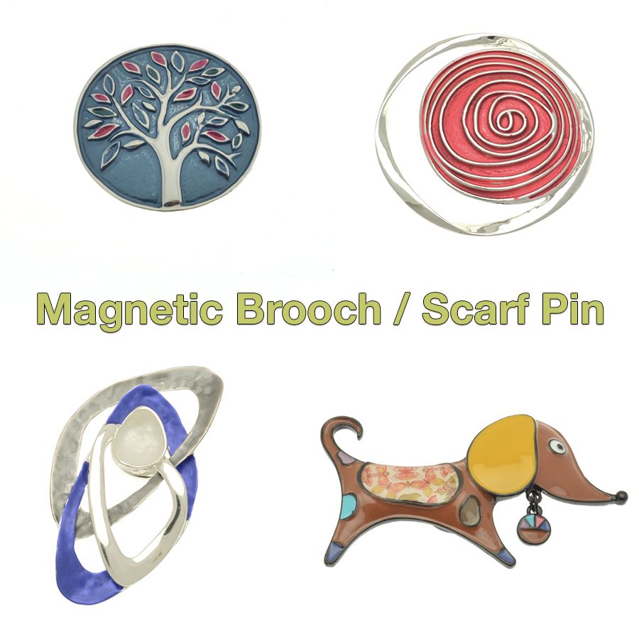 serenarts gallery magnetic brooches
