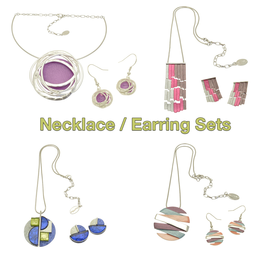 serenarts gallery necklace earring sets