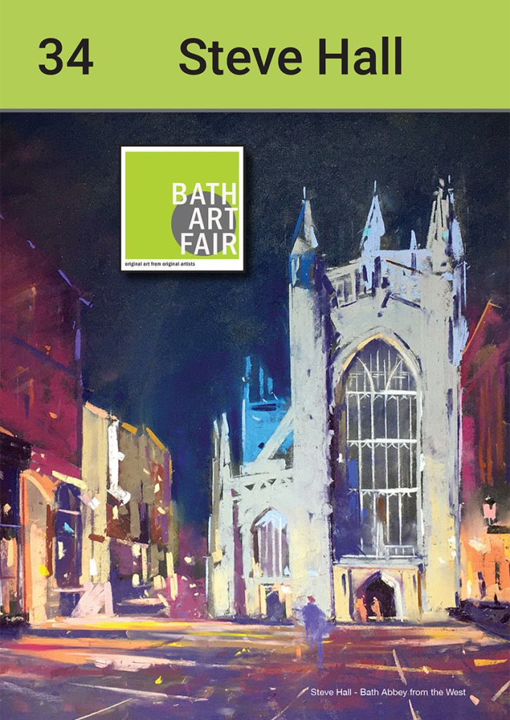 Steve Hall at the Bath Art Fair 2023
