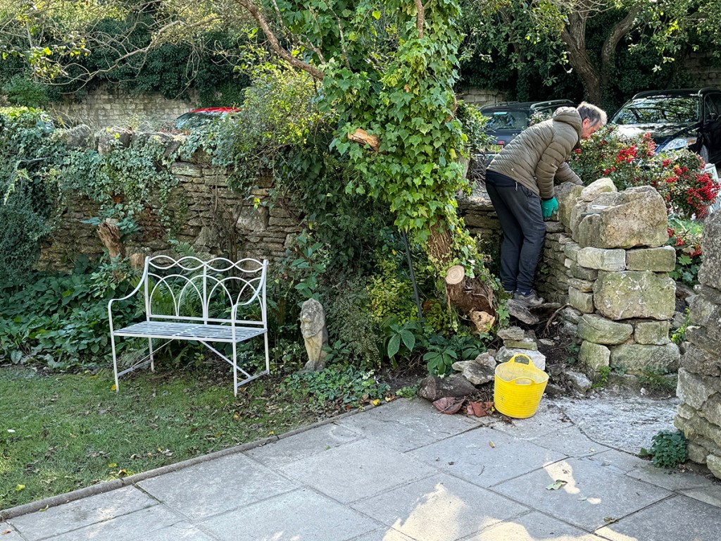 serenarts gallery dry stone wall repairs