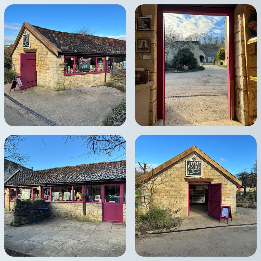 serenarts gallery in the winter sunshine