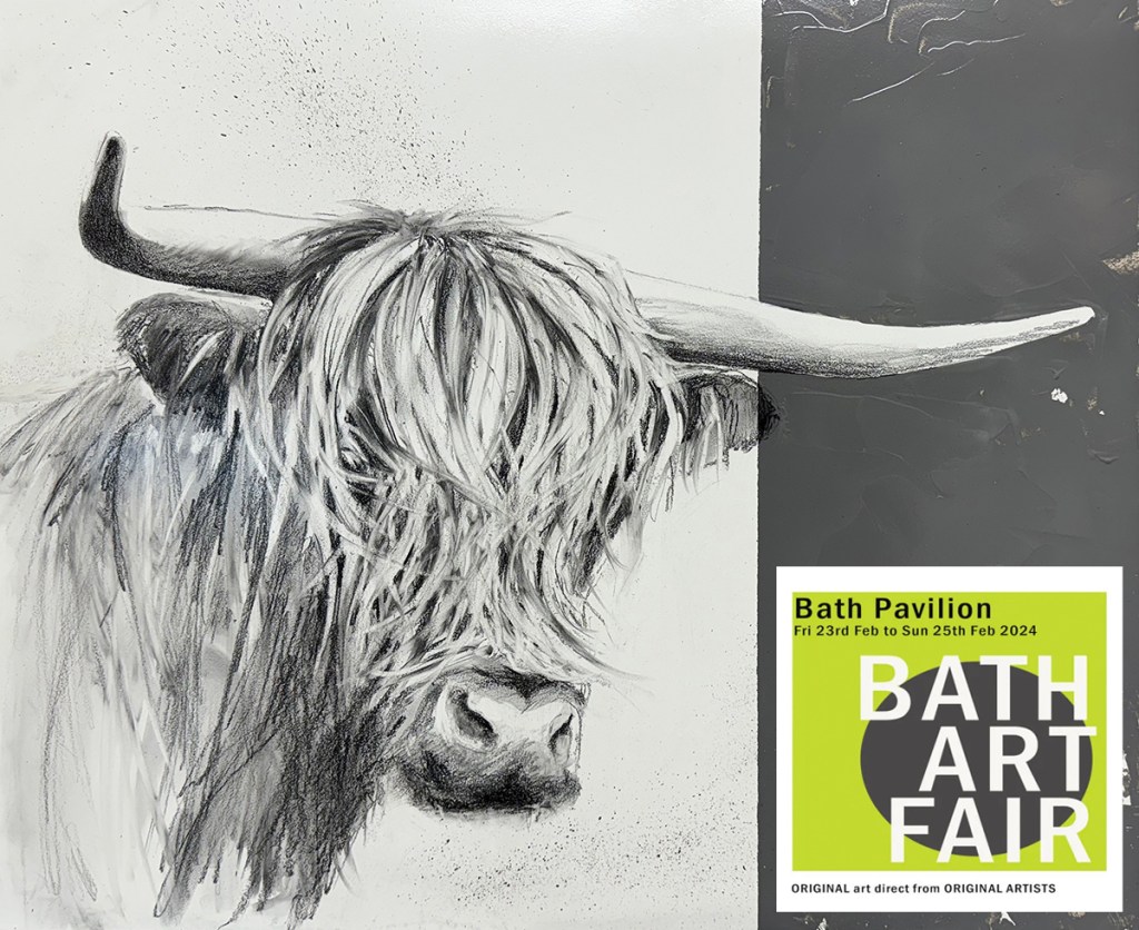 highland cow by serena pugh