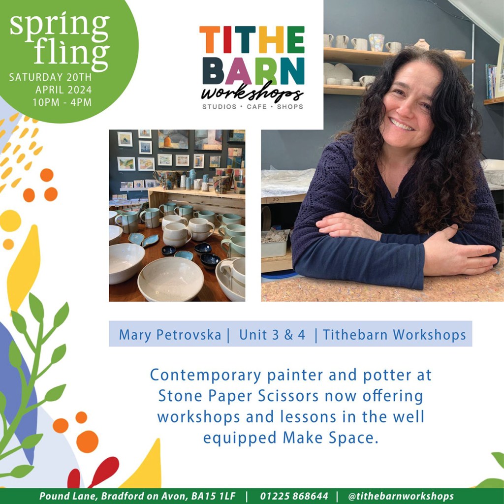 tithebarn workshops spring fling 2024