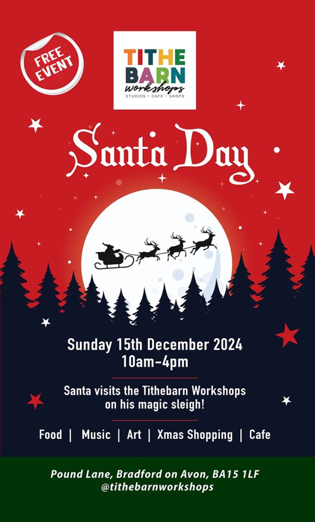 tithebarn workshops santa day