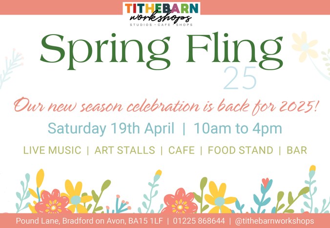 tithebarn workshops spring fling 2025