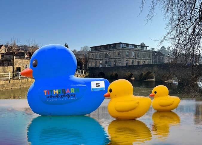 tithebarn workshops in the bardford on avon duck race