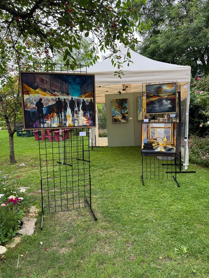 serena's pop up art exhibition